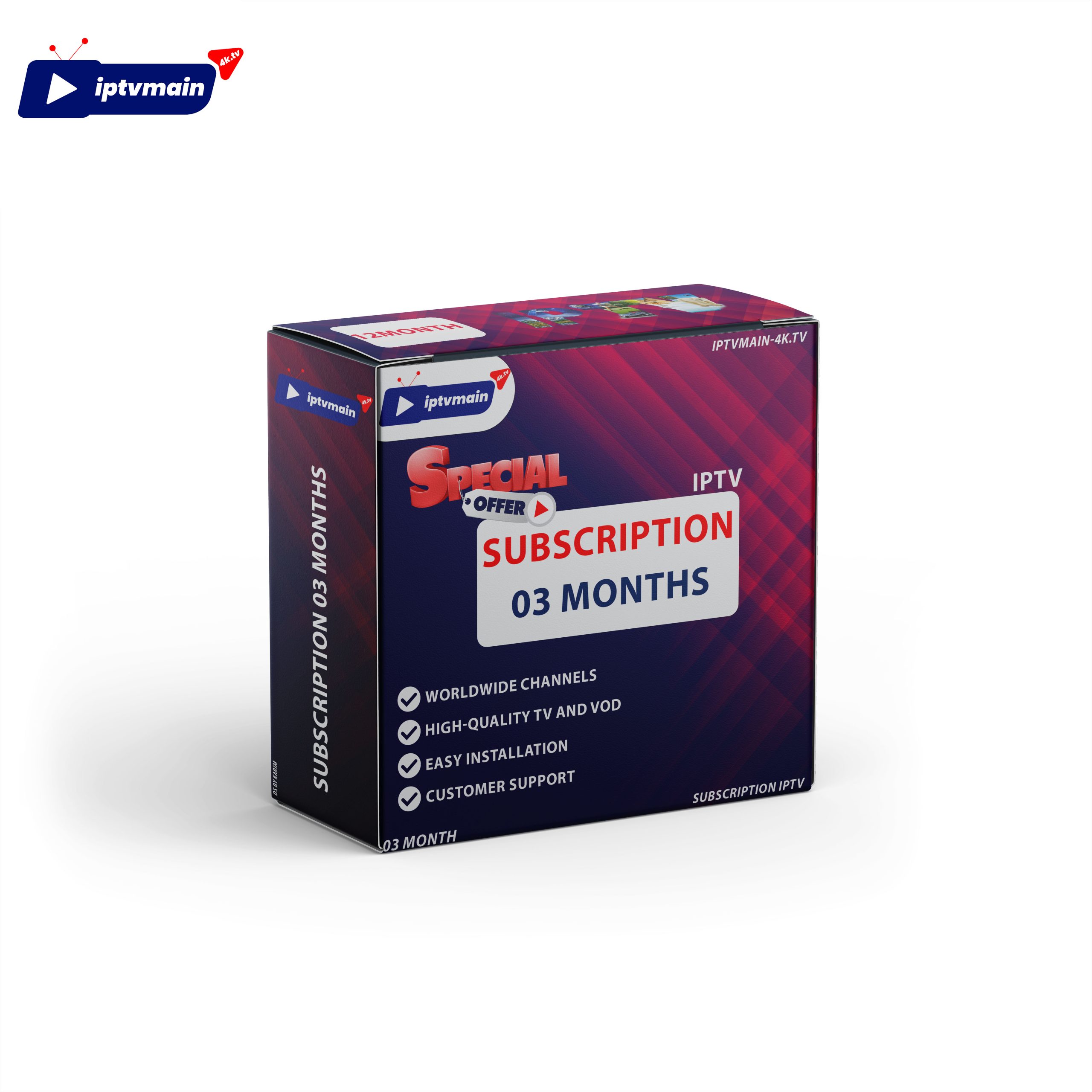 IPTV Main – 3-Month Subscription with 4K Live TV 1 IPTV Main – 3-Month Subscription with 4K Live TV